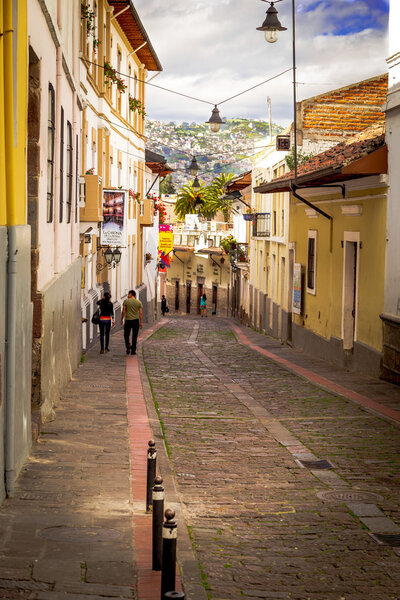 Ла-Ронда-Кито-Эквадор Южная Америка
