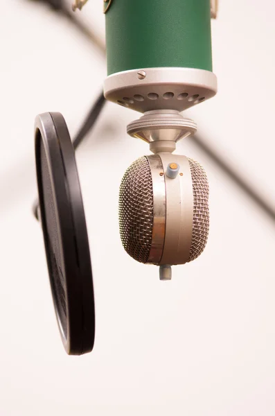 Music studio microphone — Stock Photo, Image