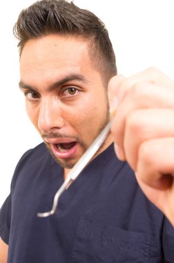 hastalar açısından portre portre erkek diş hekimi