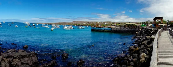 Marina w san cristobal wyspy galapagos Ekwador — Zdjęcie stockowe