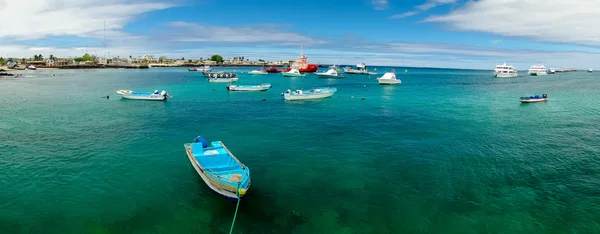 Marina in san cristobal galapagos islands ecuador — Stock Photo, Image