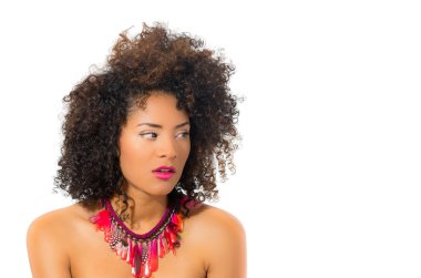 güzel egzotik genç kabile kadın