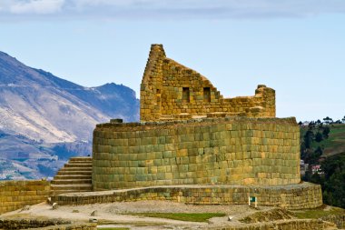 Güneş Tapınağı, Ingapirca önemli Inca Ekvador'da mahvediyor.