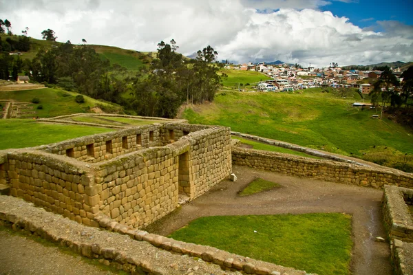 Ingapirca důležité Incké ruiny v Ekvádoru — Stock fotografie