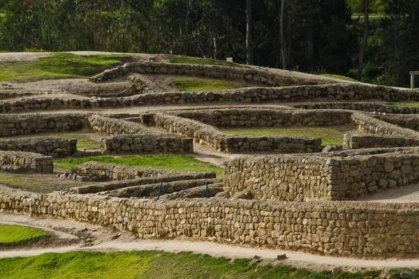 因加皮尔卡重要印加遗址在厄瓜多尔 — 图库照片