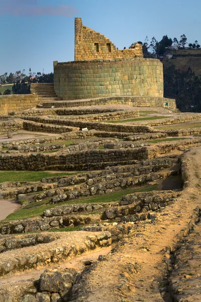 Ingapirca importanti rovine inca in Ecuador — Foto Stock