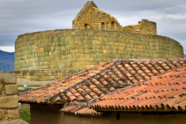 Ingapirca importantes ruínas incas no Equador — Fotografia de Stock