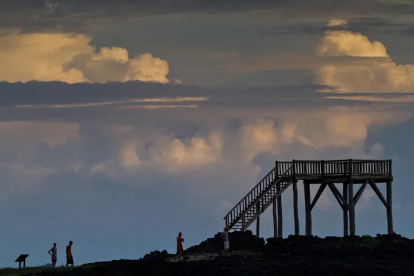 Aussichtspunkt auf den Galpagos-Inseln — Stockfoto