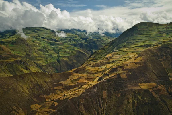 Vackra andinska staden Canar i Azogues Ecuador — Stockfoto