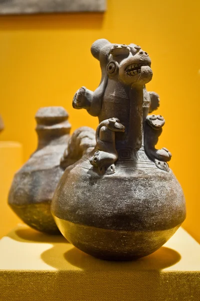 Tentoonstelling van Archeologisch Museum in Manabi, Ecuador — Stockfoto