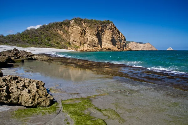 Hermoso paisaje del Parque Nacional Machalilla, Ecuador — Foto de Stock