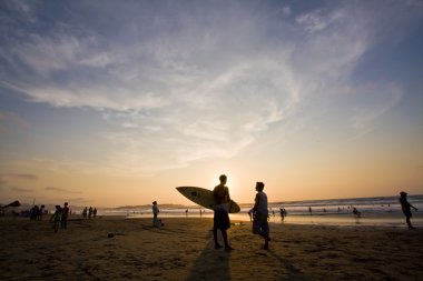 Güzel manzara Pedernales Beach Manabi, Ekvator