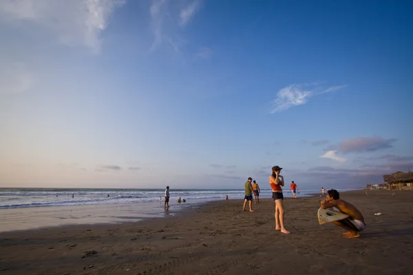 Gyönyörű kilátás nyílik Pedernales beach, Manabi, Ecuador — Stock Fotó