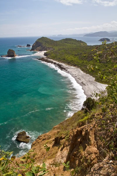 Hermoso paisaje de la playa de Los Frailes en el Parque Nacional Machalilla, Ecuador — Foto de Stock