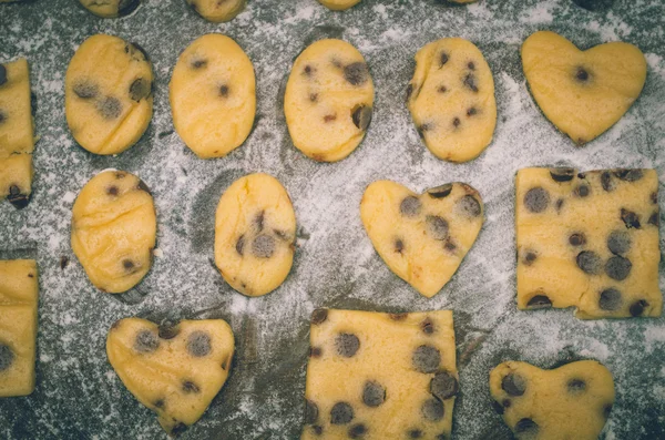 Baking cookies chocolate — Stock Photo, Image