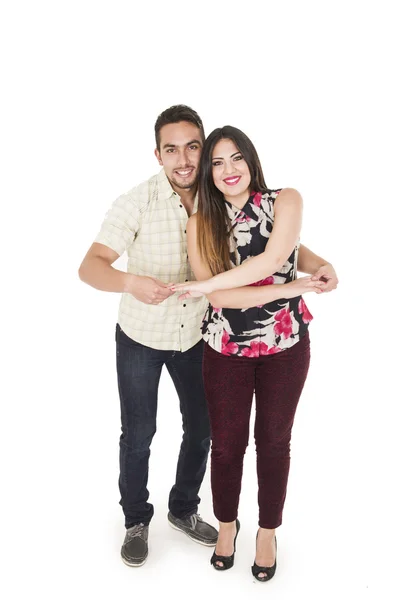 Couple dance move — Stock Photo, Image