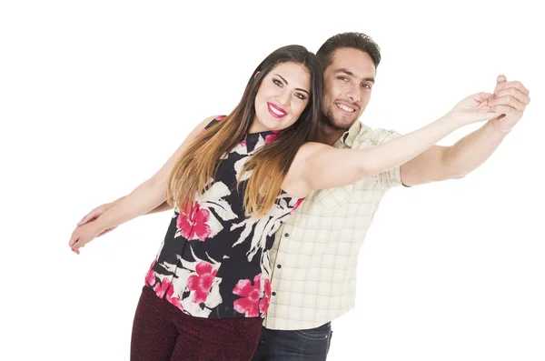 Pareja bailando — Foto de Stock