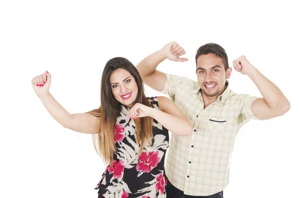 Pareja bailando — Foto de Stock