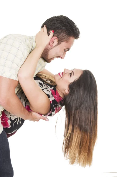 Movimiento de baile en pareja — Foto de Stock