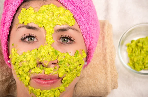 Woman facial treatment spa — Stock Photo, Image