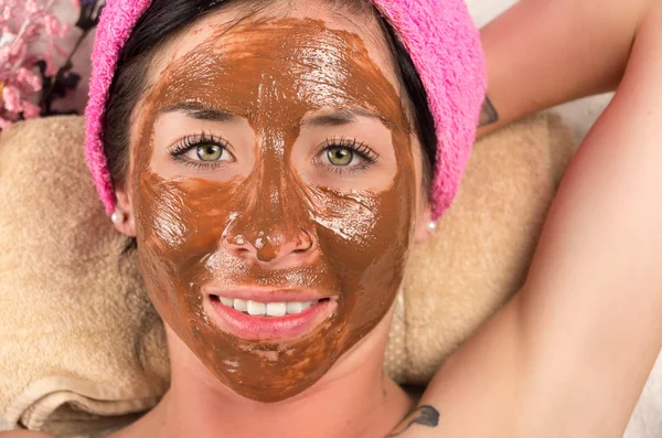 Woman facial cream — Stock Photo, Image