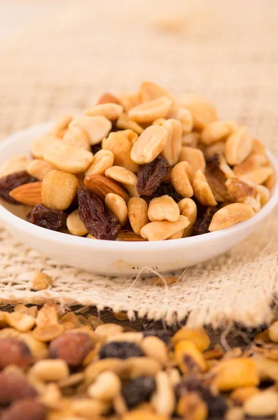 Walnuts and other nuts — Stock Photo, Image