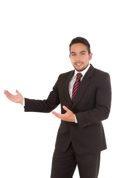 Elegant young man in a suit — Stock Photo, Image