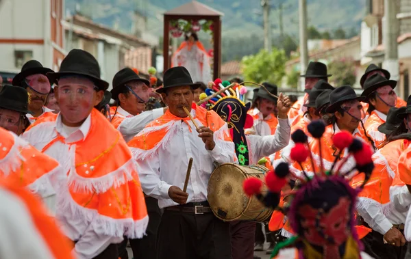 Inti Raymi juhla Alangasissa, Ecuadorissa — kuvapankkivalokuva