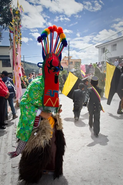 Inti Raymi celebation i Alangasi, Ecuador — Stockfoto