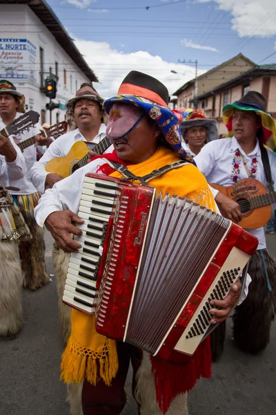 Inti Raymi-feest in Cayambe, Ecuador — Stockfoto
