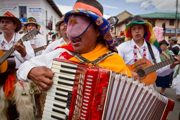 Inti Raymi firande i Cayambe, Ecuador — Stockfoto