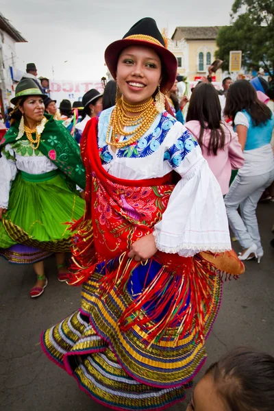 İnti Raymi kutlama Cayambe'de, Ekvator