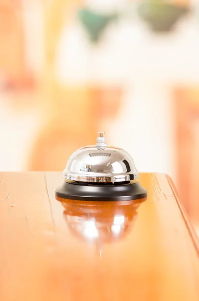 Resepsiyon Masası otel bell — Stok fotoğraf