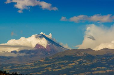 Cotopaxi volkan Erüpsiyonu Ekvador, Güney Amerika