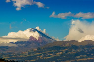 Cotopaxi volkan Erüpsiyonu Ekvador, Güney Amerika