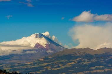 Cotopaxi volkan Erüpsiyonu Ekvador, Güney Amerika