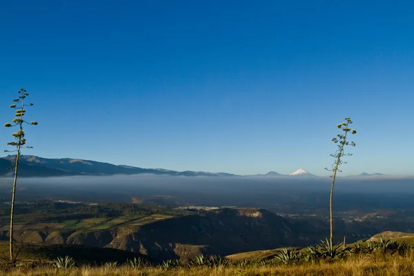 Schöne landschaftliche Landschaft Ecuadors und der Andenregion — Stockfoto