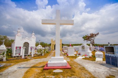 Panama Panamerikan Karayolu karayolu ile geleneksel cementery