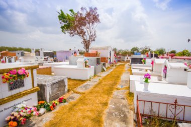 Panama Panamerikan Karayolu karayolu ile geleneksel cementery