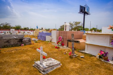 Panama Panamerikan Karayolu karayolu ile geleneksel cementery