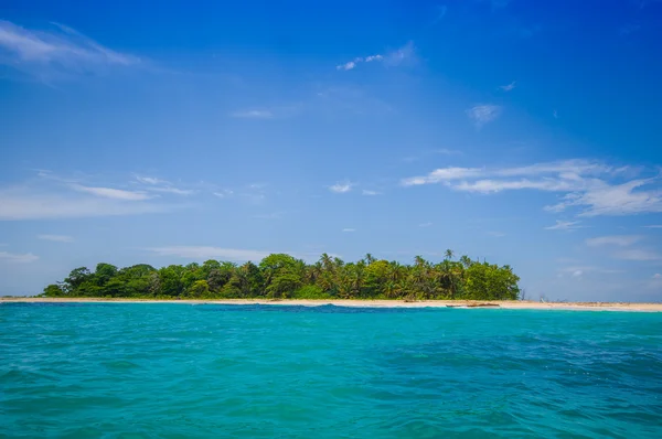 Isla Zapatilla w prowincji Bocas del Toro, w Panamie — Zdjęcie stockowe