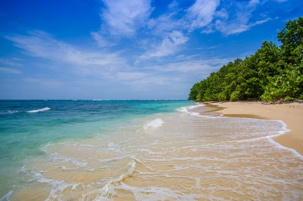 Isla Zapatilla nella provincia di Bocas del Toro a Panama — Foto Stock