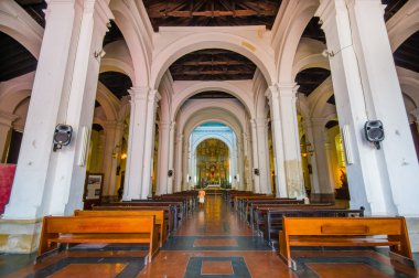 Panama Cathedral, Sal Felipe Old Quarter, UNESCO World Heritage Site, Panama City, Panama, Central America clipart