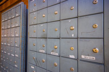 Mailboxes of Boquete town in Panama