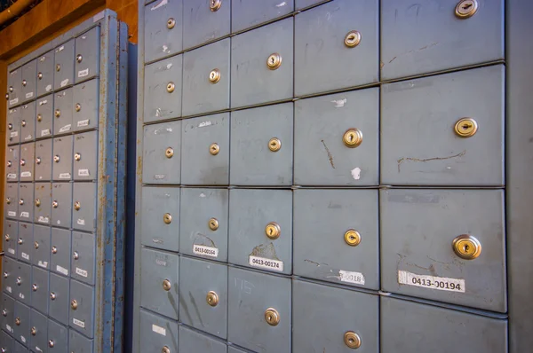 Mailboxes of Boquete town in Panama — Stok fotoğraf