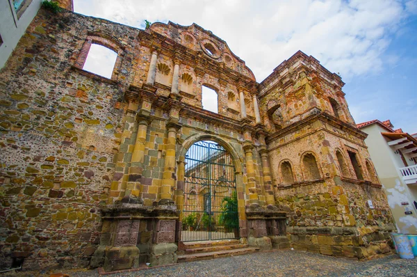 La Compania church in casco viejo district, in Panama — стокове фото