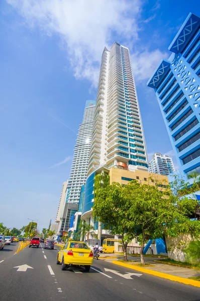 Panama city moderner bezirk — Stockfoto