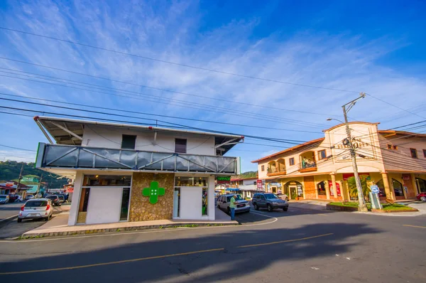 Boquete, Panama - April 19, 2015: Boquete är en liten stad på Caldera floden, i de gröna berg höglandet i Panama — Stockfoto