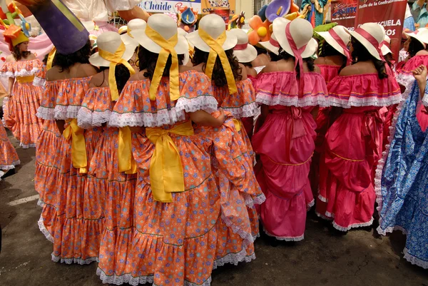 Quito ünnepség, felvonulás — Stock Fotó