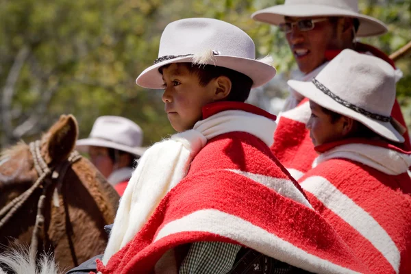 Yerel şehir şenliklere Pintag, Pichincha, Ecuador